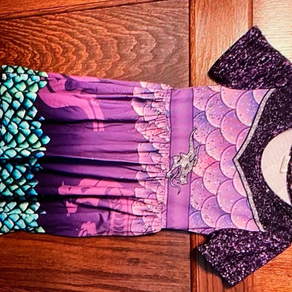 Magical design enchanting kids blouse